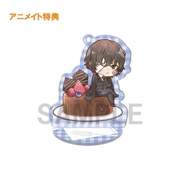 главная фотография Bungou Stray Dogs Acrylic Stand Figure Sweets ver.: Osamu Dazai Dark Era ver.