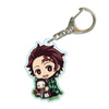 фотография Gyugyutto Acrylic Keychain Kimetsu no Yaiba: Tanjirou Kamado