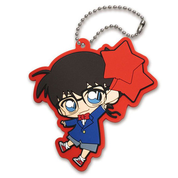 главная фотография Detective Conan Tsunagaru Rubber Keychain Balloon Series: Edogawa Conan