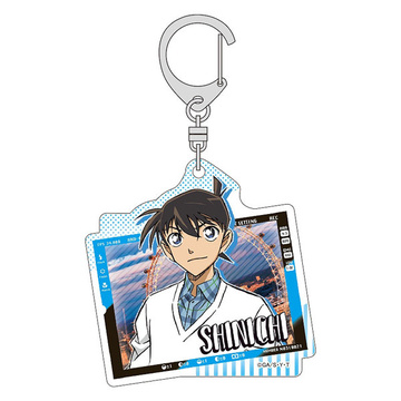 главная фотография Detective Conan Trading Acrylic Keychain Junk Food: Shinichi