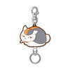 фотография Natsume Yuujinchou Nyanko Sensei Rubber Reel Keychain A: Happy Smile