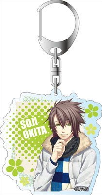 главная фотография Hakuouki SSL sweet school life Acrylic Keychain: Soji Okita