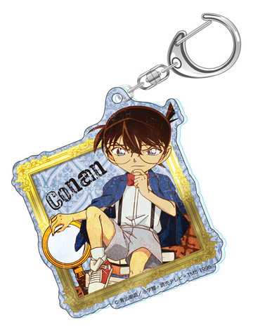 главная фотография Detective Conan Vintage Series Acrylic Keychain: Conan