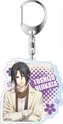 главная фотография Hakuouki SSL sweet school life Acrylic Keychain: Toshizo Hijikata