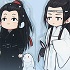 THE UNTAMED ~Chen qing ling~ Famous Scenes Acrylic Stand: Wei Wuxian & Lan Wangji Ver. 7