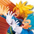 Amusement Ichiban Kuji Dragon Ball Super Super Master Stars Diorama II Future Trunks SSJ & Vegeta SSGSS The Brush