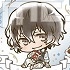 Bungo Stray Dogs Have fun! Series Acrylic Keychain Collection vol.2: Osamu Dazai