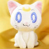 Girls Memories Sailor Moon Kaban ni Tsukerareru Dekkai Nuigurumi: Artemis plush