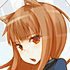 Spice and Wolf & Wolf and Parchment Trading Acrylic Stand Keychain: Holo