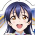 Love Live! Deka Keychain Summer Uniform ver.: Umi Sonoda