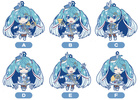 фотография Snow Miku 2020 Nendoroid Plus Trading Rubber Keychain: Snow Miku #E
