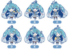 фотография Snow Miku 2020 Nendoroid Plus Trading Rubber Keychain: Snow Miku #E