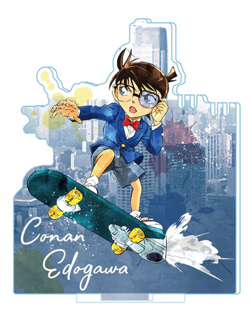 главная фотография Detective Conan Wet Color Series -Chase- Accessory Stand: Conan Edogawa