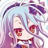 No Game No Life Zero Japanese Style Lolita ver. Puchichoko Acrylic Keychain: Shiro