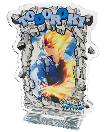 главная фотография Amusement Ichiban Cafe My Hero Academia ~ SMASH RISING Collaboration ~ Acrylic Plate with Stand: Todoroki