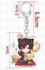фотография Full-time Master Q Edition Lucky Cat Acrylic Keychain: Bao Rongxing