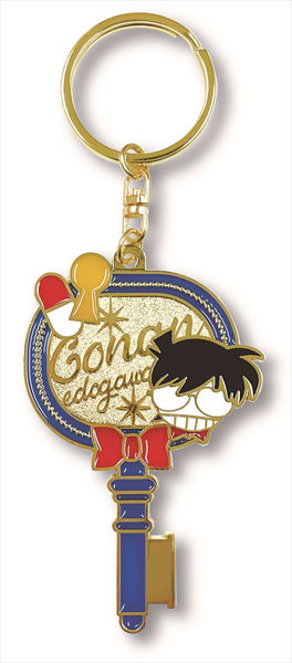 главная фотография Detective Conan Stained Glass-style Keychain: Conan Edogawa