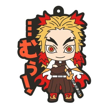 главная фотография Kimetsu no Yaiba Dialogue Rubber Mascot 2: Rengoku Kyoujurou