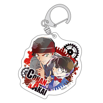 главная фотография Detective Conan Trading Acrylic Keychain: Conan & Akai