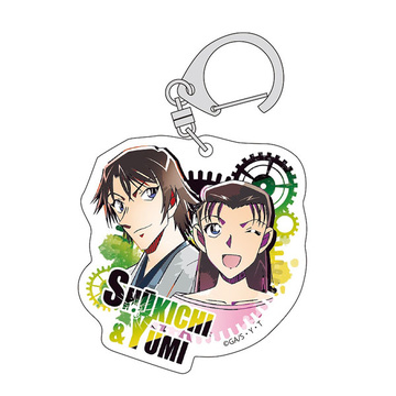 главная фотография Detective Conan Trading Acrylic Keychain: Shukichi & Yumi