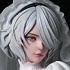 2B Resin Statue White Ver.