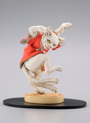 главная фотография miniQ Kawanabe Kyosai Painting Demon Miniatures: Frolicking Animals, Demon Cat
