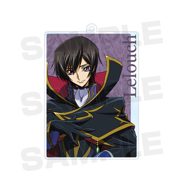 главная фотография Code Geass Re;surrection New Illustration Trading Acrylic Keychain: Lelouch