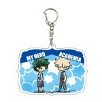 главная фотография Acrylic Keychain My Hero Academia 02/ GraffArt: Izuku Midoriya & Katsuki Bakugou