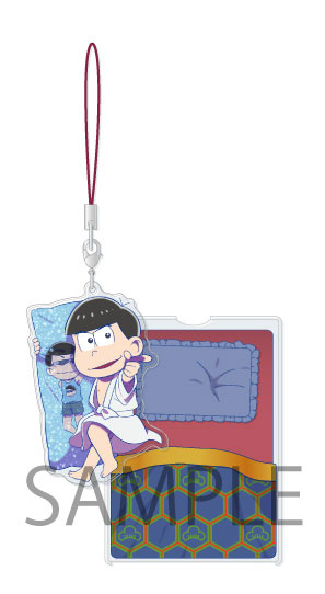 главная фотография Osomatsu-san Oyasumi Acrylic Strap: Karamatsu Matsuno