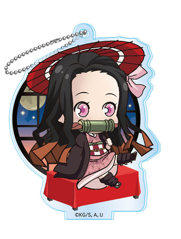 главная фотография Demon Slayer TojiColle - Waiting Tearoom - Acrylic Keychain: Nezuko Kamado