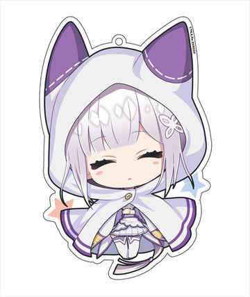 главная фотография Re:ZERO -Starting Life in Another World- Big Acrylic Keychain: Emilia (Hood)