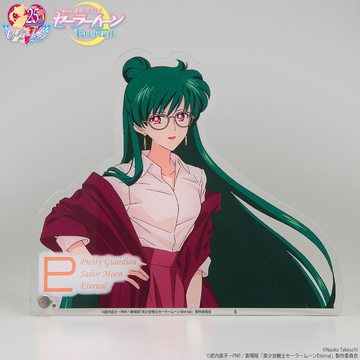 главная фотография Bishoujo Senshi Sailor Moon Eternal x JINS Collaboration Glasses Stand: Meioh Setsuna