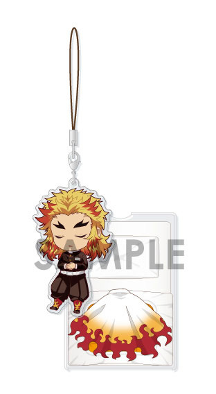 главная фотография Kimetsu no Yaiba Oyasumi Acrylic Strap Vol.2: Kyoujurou Rengoku