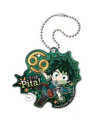 главная фотография Pita! Deforme My Hero Academia 12 Star Signs Acrylic Keychain: Izuku Midoriya