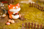 фотография Sesame Eats All Series Eggs: Sesame Fox Chestnut Flowers Ver.