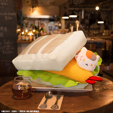главная фотография Ichiban Kuji Natsume Yuujinchou Nyanko-sensei's Manpuku Bistro: Prawn Fry Sandwich Stuffed Plush