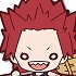 Nitotan My Hero Academia Cleaning Up Rubber Mascot: Eijirou Kirishima