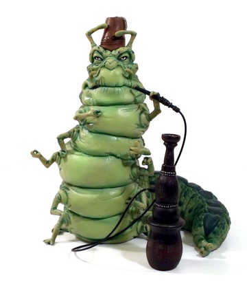 главная фотография American McGee's Alice Action Figure Series 1: Caterpillar Flatter green Ver.