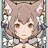 Re:ZERO -Starting Life in Another World- Art Nouveau Series Domiterior Keychain: Ferris