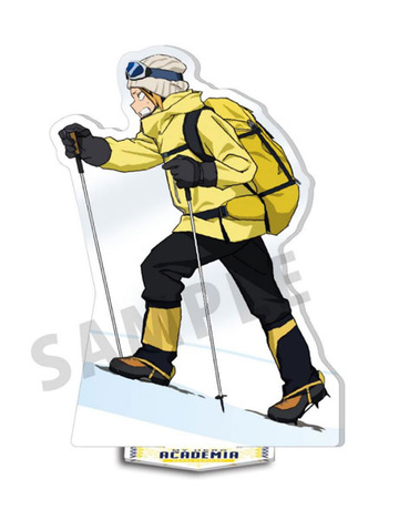 главная фотография My Hero Academia Climbing a Snowy Mountain Acrylic Stand: Denki Kaminari