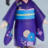 Nendoroid More Dress Up Coming of Age Ceremony Furisode: Blue Ver.