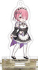фотография Re:ZERO -Starting Life in Another World- Acrylic Keychain w/Stand Collection: Ram