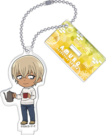 главная фотография Detective Conan Acrylic Keychain w/Stand Collection Winter Outfit: Amuro