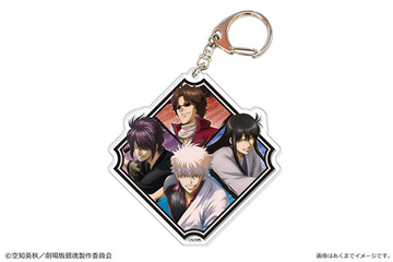 главная фотография Gintama THE FINAL Deka Acrylic Keychain: Gintoki & Takasugi & Katsura & Sakamoto