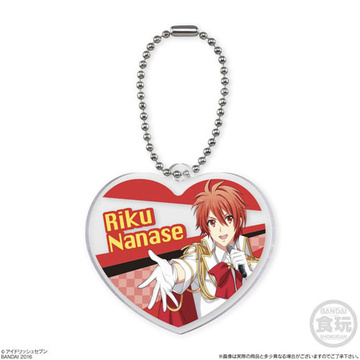 главная фотография Idolish 7 Acrylic Heart Charm: Riku Nanase