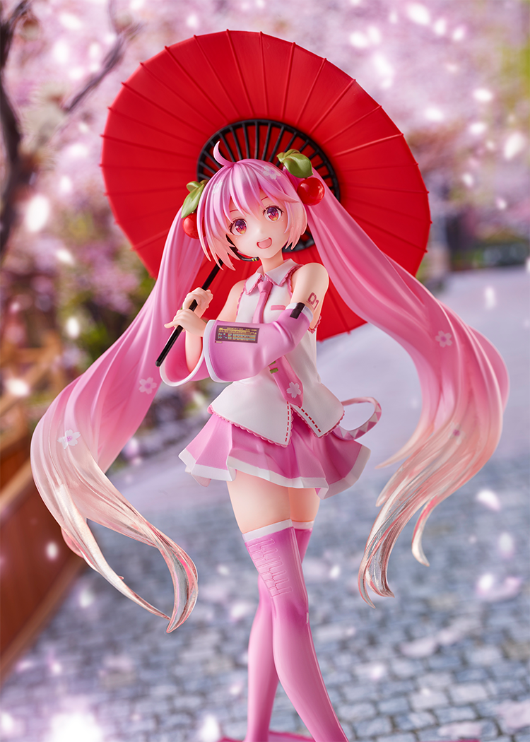 Taito Kuji Honpo Sakura Miku 2nd season: Sakura Miku Japanese Umbrella Ver.  - My Anime Shelf