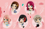 фотография BanG Dream! Girls Band Party! Mugyutto Cable Mascot Afterglow: Moca