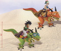 фотография Dragon Ball Z Riding Scene Figure Son Goku