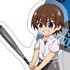 Higurashi no Naku Koro ni GOU Acrylic Keychain w/Stand Collection Akusuta!: Keiichi Maebara