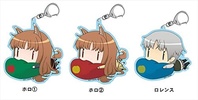 фотография Tea zone Spice and Wolf Acrylic Keychain: Holo #2